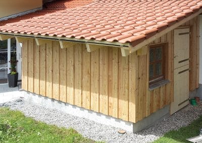 Holz im Außenbereich | Holzbau Schmidbauer in Fischen im Allgäu